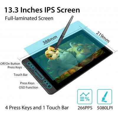 Планшет-монітор Huion Kamvas 13 (GS1331) Вінниця