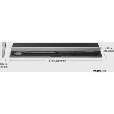 Порт-репликатор J5create Dock-Station USB-C 10-in-1 (HDMI/PD/USB-A/USB-C/LAN/картридер/audio) (JCD543P-EN) Винница