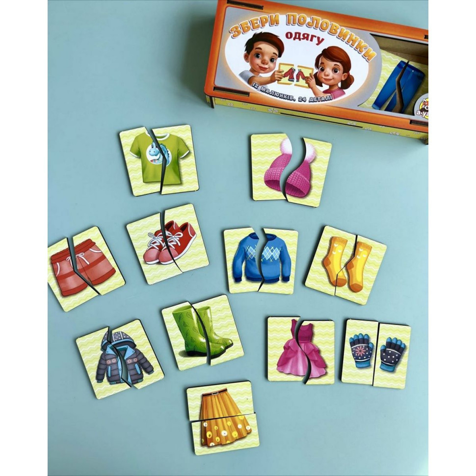 Настольная развивающая игра-пазл 