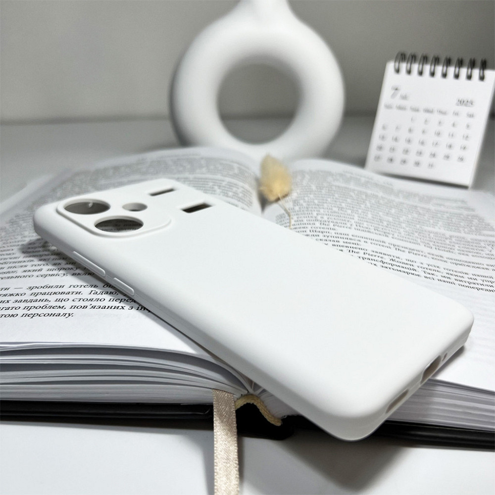 Чохол Cosmic Silicone для Xiaomi Redmi Note 13 Pro Plus Білий Київ - фото 3