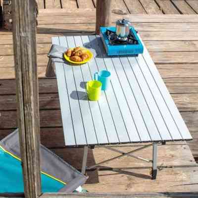 Туристичний стіл Uquip Variety L Grey (244117) Вінниця