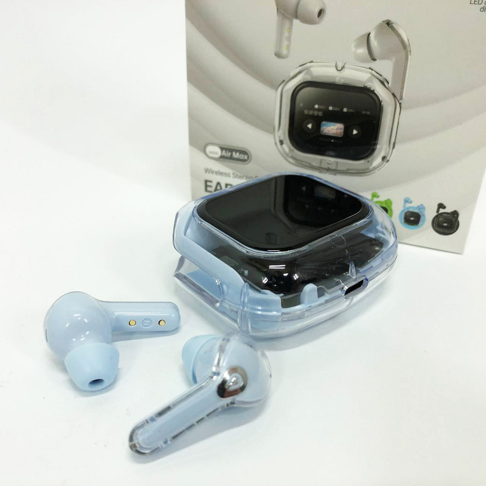 Беспроводные сенсорные наушники с дисплеем TWS, Наушники для смартфона, Блютуз гарнитуры FS-52 Львов - изображение 3