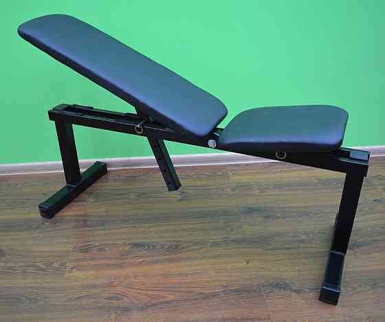 Скамья для жима регулируемая универсальная Стойки, скамьи для жима и приседаний без стоек Киев