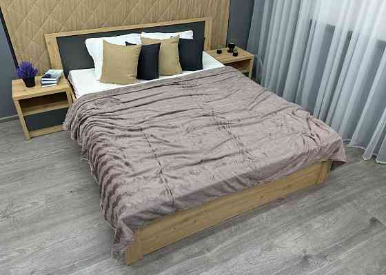 Плед-покривало 200х230 см (+-5см) Сірий (87-245) Київ