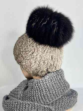 Шапка хутряна жіноча ліхірик Ельвіра Сірий Харків