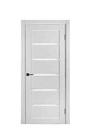 Двери Sun Doors Линнея New Белый мат + Cтекло сатин 80*200 см Стильные белые двери Двери для дома Киев