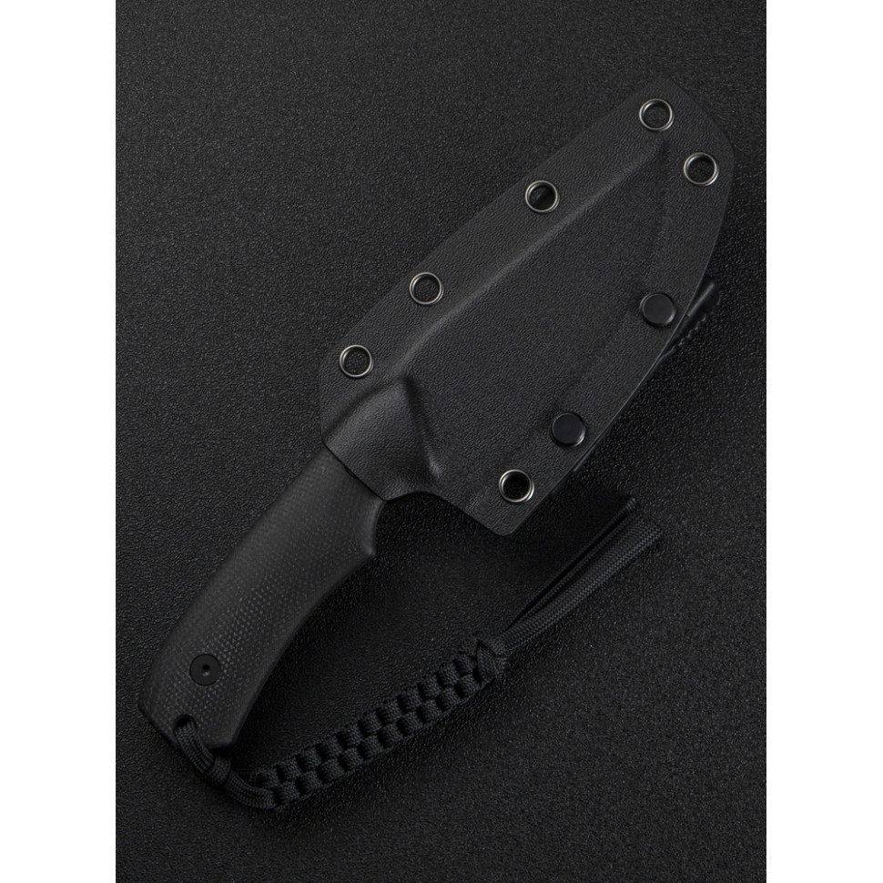 Ніж фіксований тактичний Civivi Gander, (9.2 см) 14C28N / Micarta чорний Киев - изображение 16