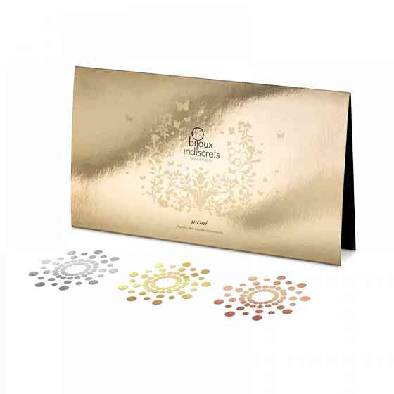 Прикраса для грудей MIMI Metallic Skin Transfer Bijoux Indiscrets Sex Aura Київ