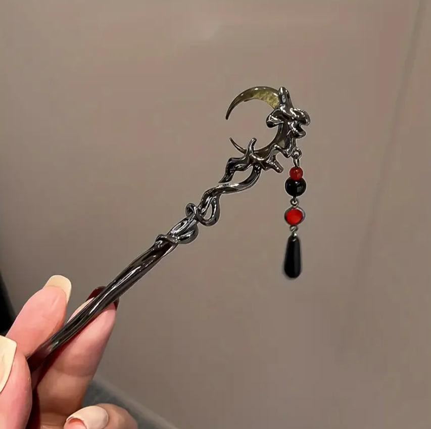 Винтажная элегантная заколка для волос 