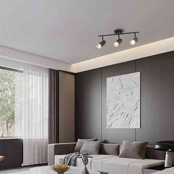 VALESO Споти VALESO INN-23053BK чорний на 3 плафони Київ