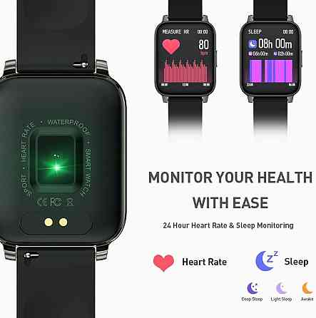 Умные часы Smart Watch Hero Smart Band 3 P36 IP67 Black из Германии Днепр