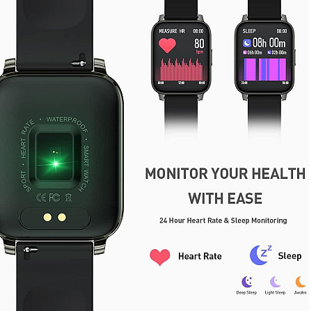 Розумний годинник Smart Watch Hero Smart Band 3 P36 IP67 Black з Німеччини Дніпро - фото 3