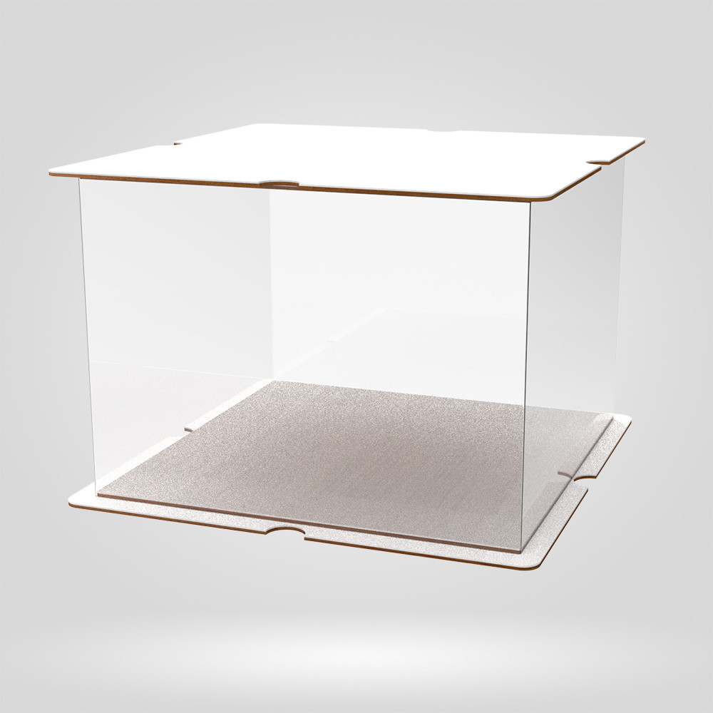 Коробка для тортів, квітів та подарунків EKOSTAR 270х270х200 Київ - фото 1