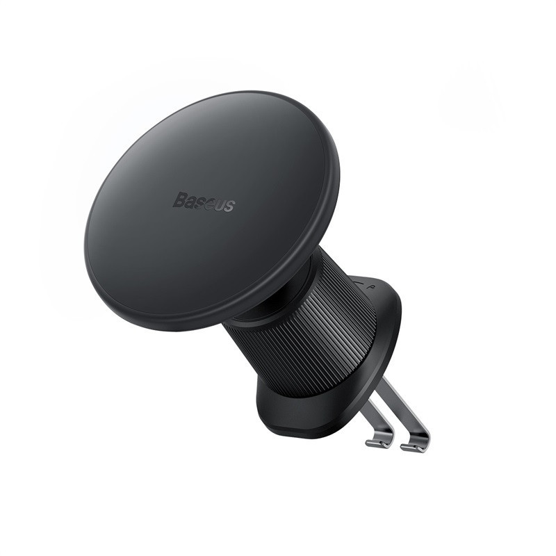Автотримач для телефона з БЗП Baseus CW01 Magnetic Wireless Charging Car Mount Air Vent Version 15W Cluster Black Київ - фото 1