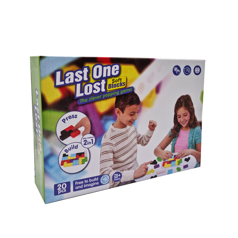 Конструктор детский с силиконовыми пузырями 326PI 20 деталей Зеленый Винница - изображение 1