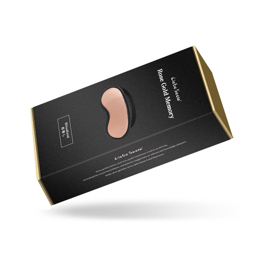 Маска на очі Liebe Seele Rose Gold Memory Blindfold Sex Aura Київ - фото 8