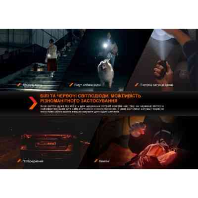 Ліхтар Fenix E03R V2.0 Blue (E03RV20BL) Вінниця