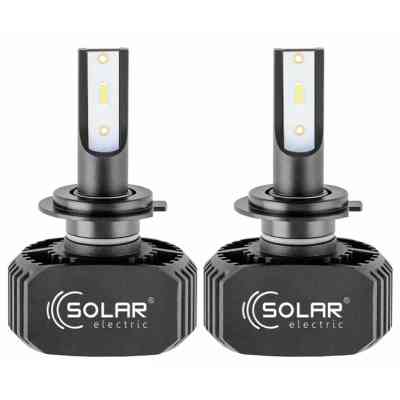 Автолампа SOLAR H7 LED 12/24V 40W 5000Lm 6000K, CSP1860 (8207) Вінниця