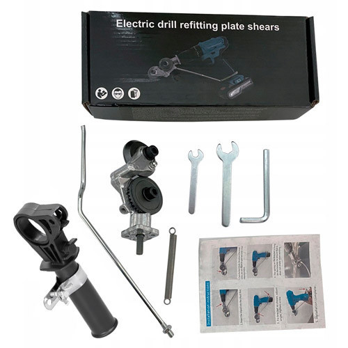 Насадка-адаптер, дисковые ножницы на дрель и шуруповерт для резки листового металла Киев - изображение 2