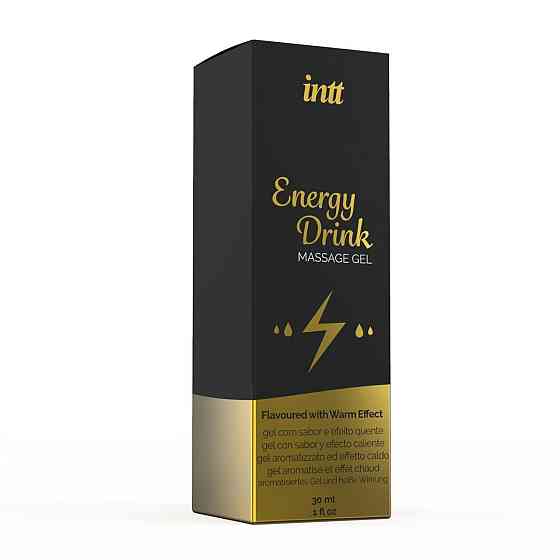 Массажный гель для интимных зон Intt Energy Drink (30 мл) разогревающий Sex Aura Киев