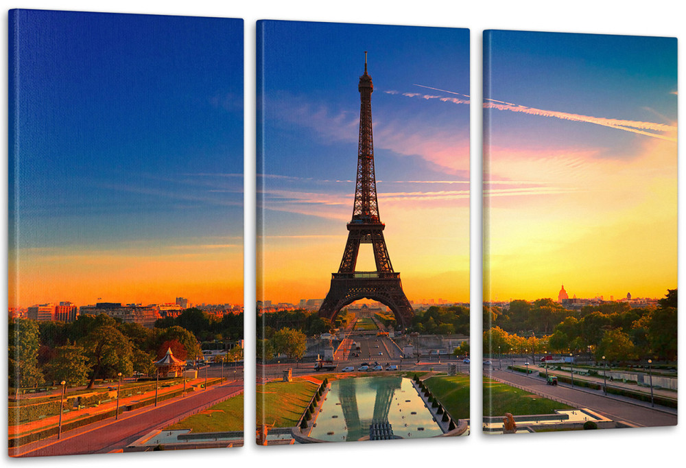 Модульна картина Париж Art-31_3А Київ - фото 1