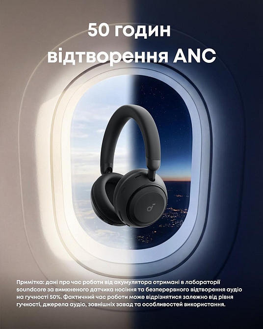 Bluetooth-гарнітура Anker SoundCore Space 2 Black (D1402G11) ( 18774 ) Харків - фото 17