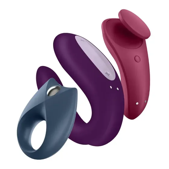Набір Satisfyer Partner Box 3 (вібратори Double Joy та Sexy Secret + віброкільце Royal One) Львів
