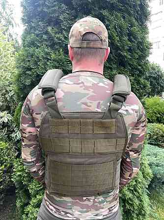 Плитоноска с подсумками Flas (без плит) Оливковый Винница