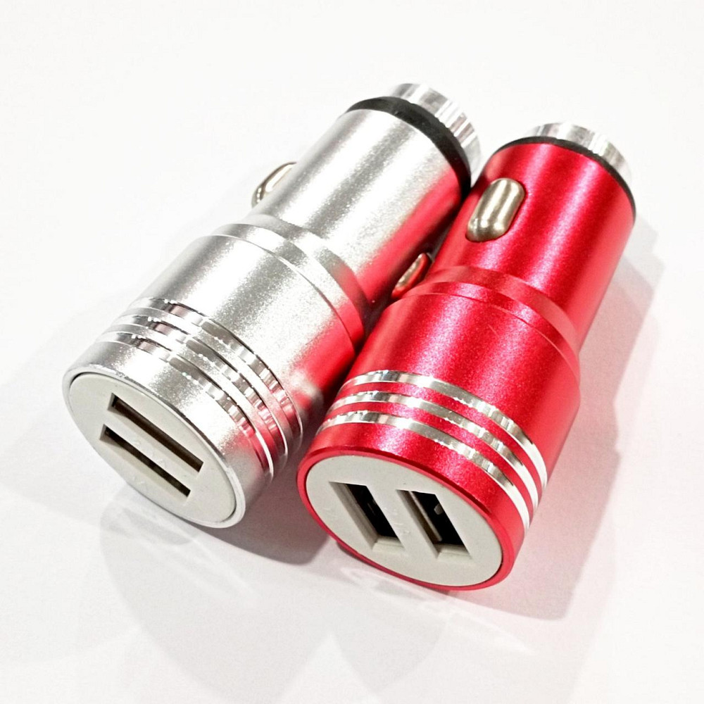 Автомобильное зарядное устройство USB x 2 A-01 Input - DC 12V Hummer, 4666 Днепр - изображение 2