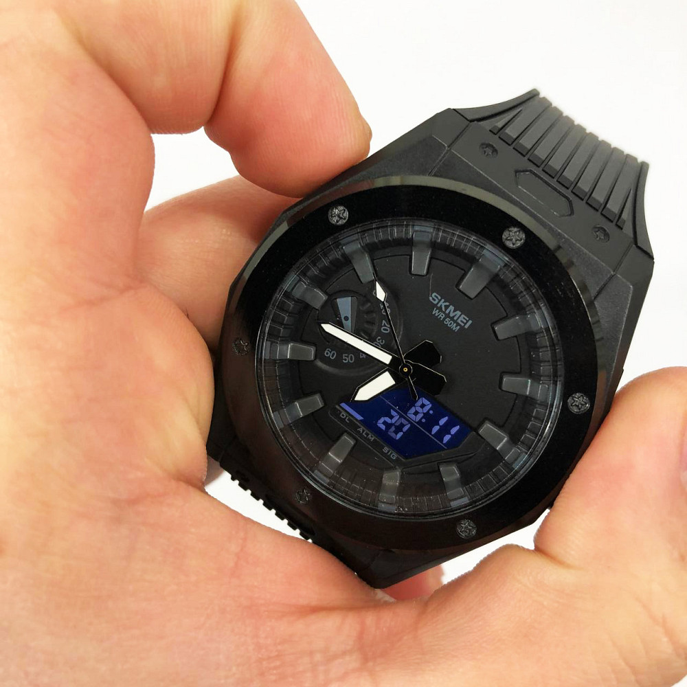 Армейские мужские часы хорошее качество SKMEI, Спортивные мужские часы удобные Практичные CR-88 Львов - изображение 6