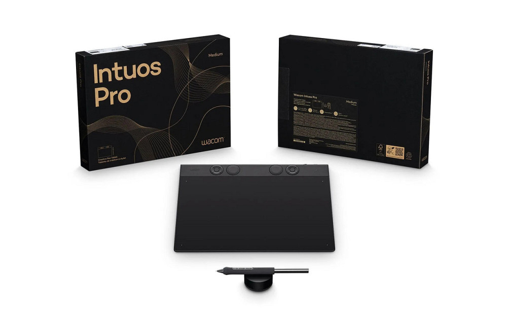 Графічний планшет Wacom Intuos Pro 2025 M (PTK670K0B) ( Чорний ) Харьков - изображение 4
