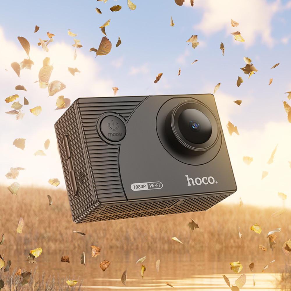 Екшн камера HOCO DV100 sports camera Black Киев - изображение 2