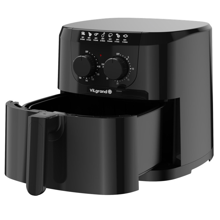 Фритюрниця без масла електрична мультифункціональна ViLgrand Домашня фритюрниця електрична XT-40 Львів - фото 6
