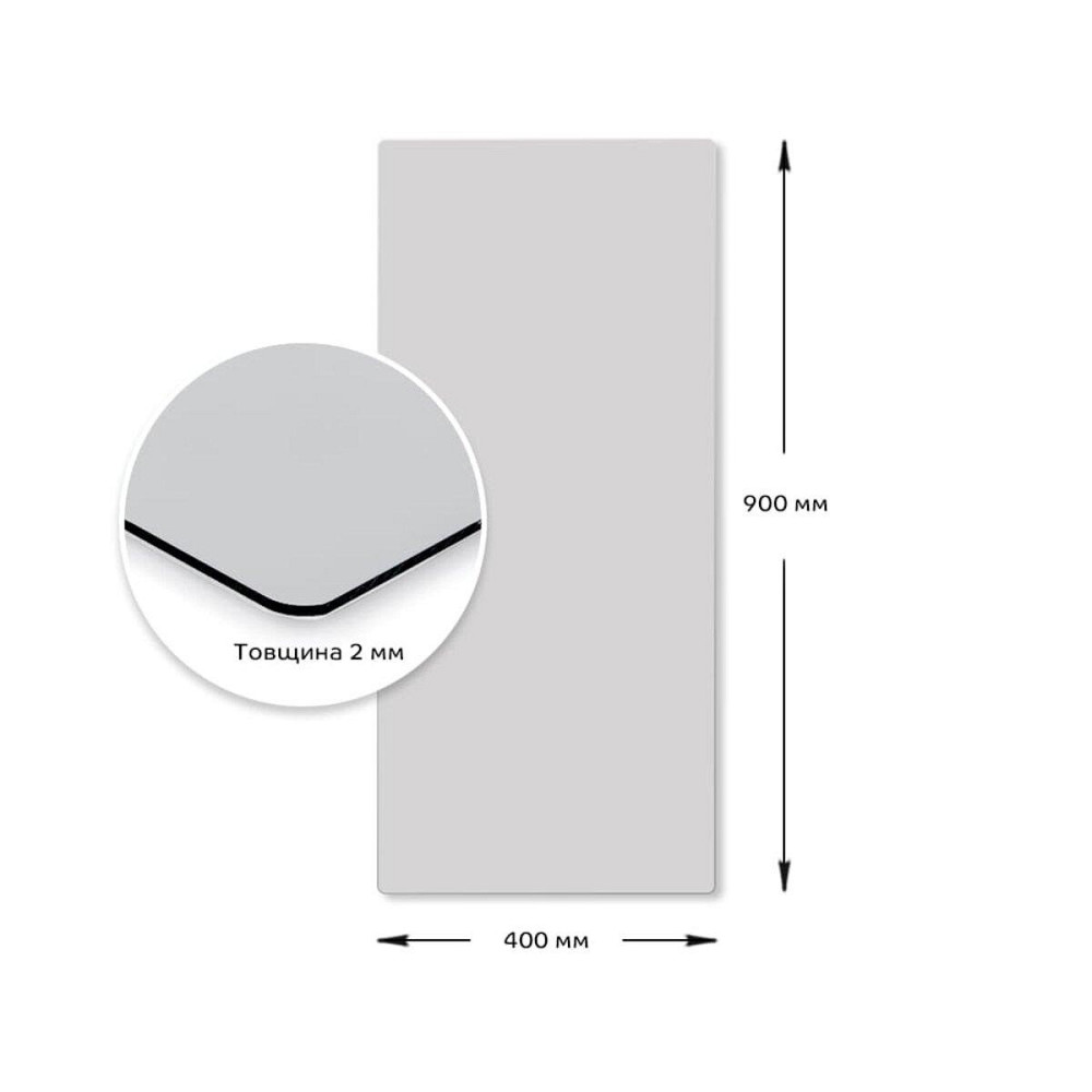 Самоклеящееся акриловое зеркало 40×90 см Киев - изображение 3