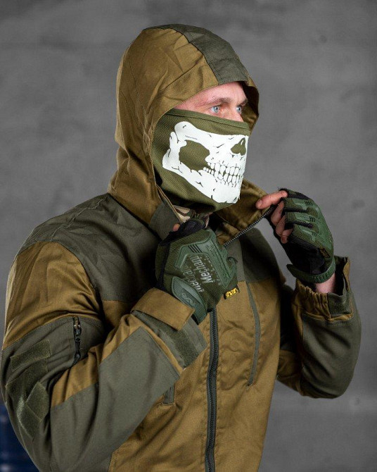 Весенний осенний тактический костюм горка хаки Одесса - изображение 18