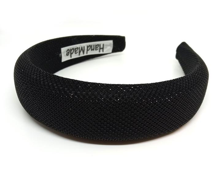 Широкий обруч на голову чорний Київ - фото 1