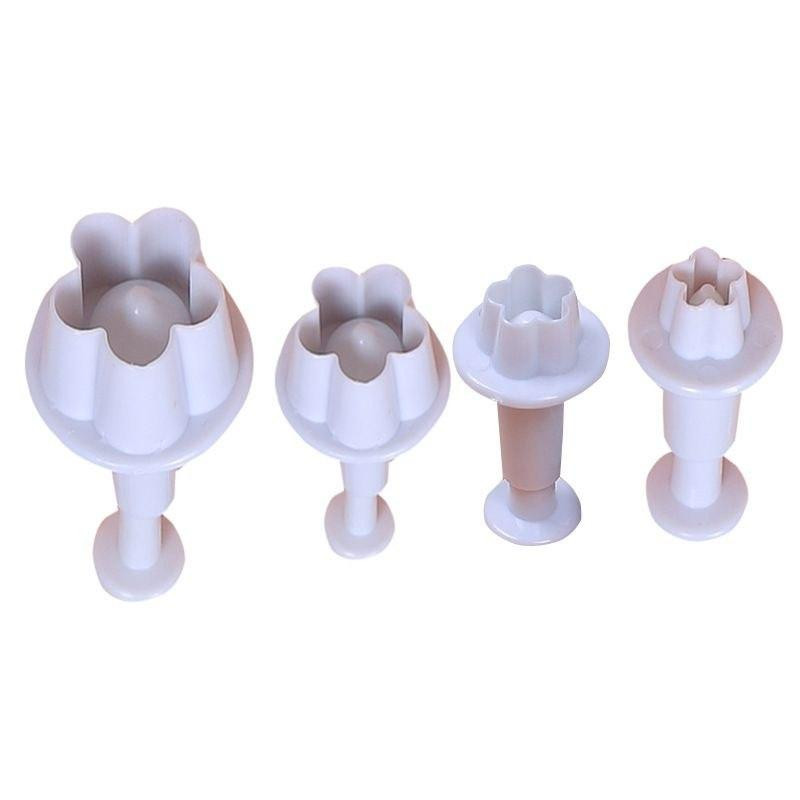 Плунжери кондитерскі Квіти 4 штуки білий Київ - фото 10