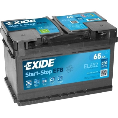 Аккумулятор автомобильный EXIDE START-STOP EFB 65A (EL652) Винница - изображение 1