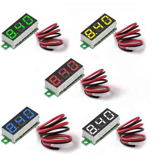 Цифровой вольтметр 2.5-30В с LED-дисплеем 0.36