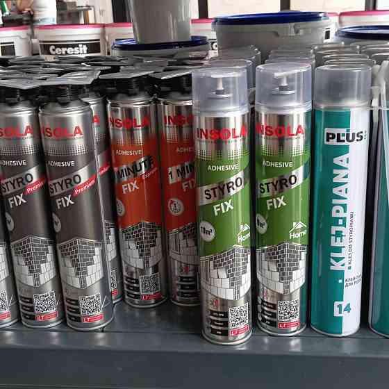 Клей-піна INSOLA Styro Fix Home 750 мл Киев