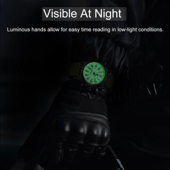 Мужские тактические наручные часы Cheetah Command (Зеленый) Киев - изображение 5