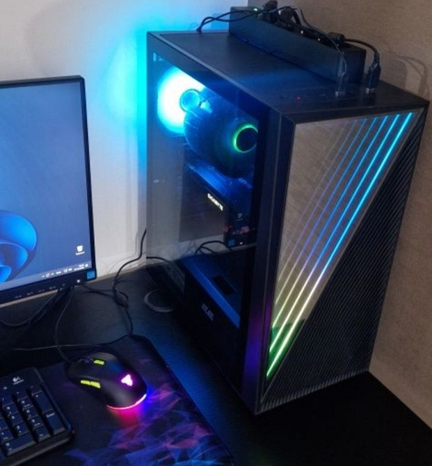 Ігровий комплектер 1080, ПК, Монітор 24, Мишка, Навушні,Джостик. Київ - фото 4