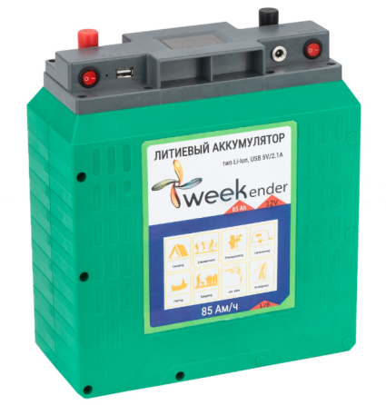 Аккумулятор Литий-Ферумный  Weekender 12V 85Aч Lifepo4 Днепр