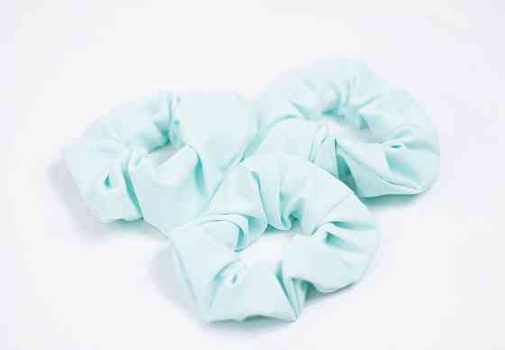 Гумка для волосся шовкова М'ятний Харків