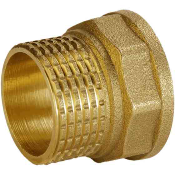 Перехідник латунний 1/2″ВР х 1/2″ЗР штампований А0601А VA (000010498) Київ