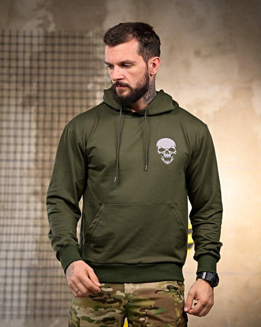 Милитари Худи Донецька область oliva РП7407 Одеса - фото 2