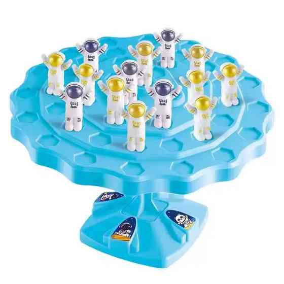 Настільна гра баланс на платформі "Астронавти" дитяча, розважальна, логічна на координацію для дітей Кам'янець-Подільський