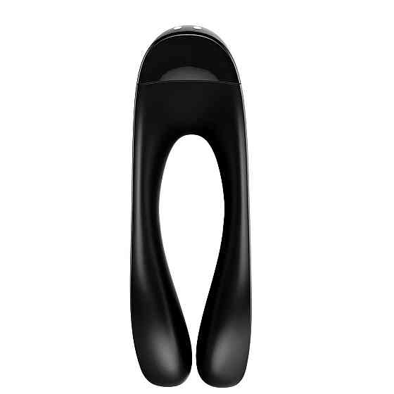 Вібратор на палець Satisfyer Candy Cane Black Sex Aura Київ