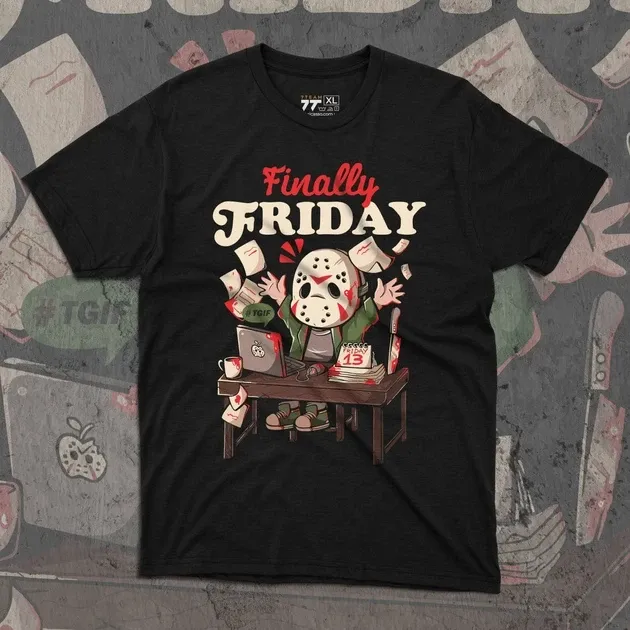 Футболка чоловіча з  принтом Friday 13 Розмір 48 Anime1029 Дніпро - фото 1