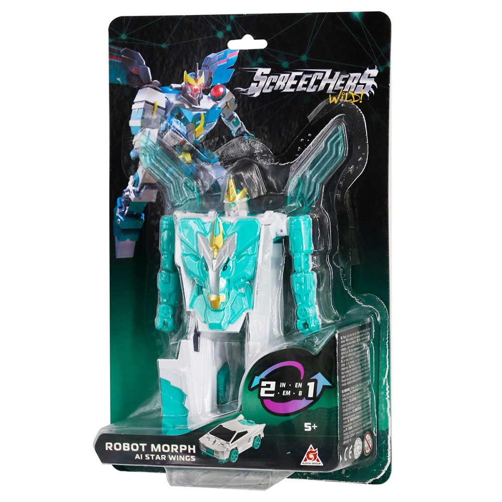 Робот-трансформер Screechers Wild! S5 – Стар Вінгс Дніпро - фото 6